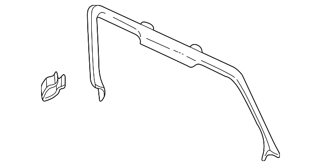 8D9-867-973-C-4PH Деталь UPPER TRIM