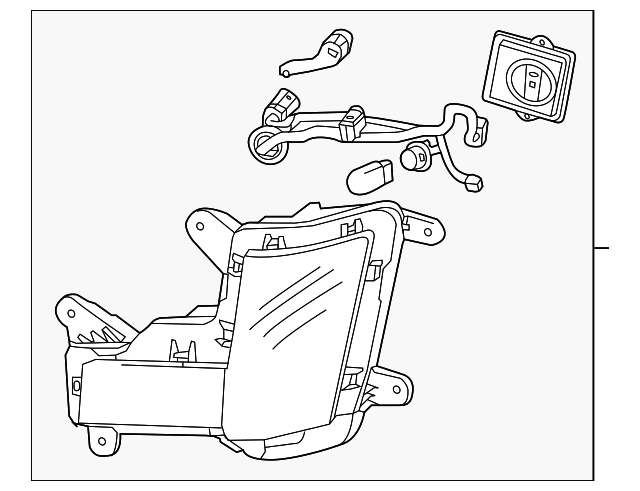 23239232 Деталь LAMP ASSY, RIGHT
