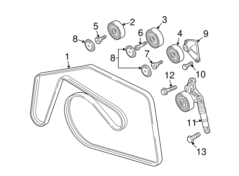 Q7 BELTS & PULLEYS