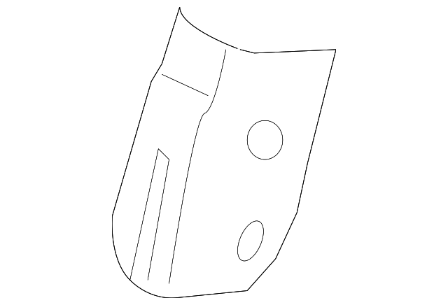 89053-2J800H9 Деталь SHIELD, LEFT