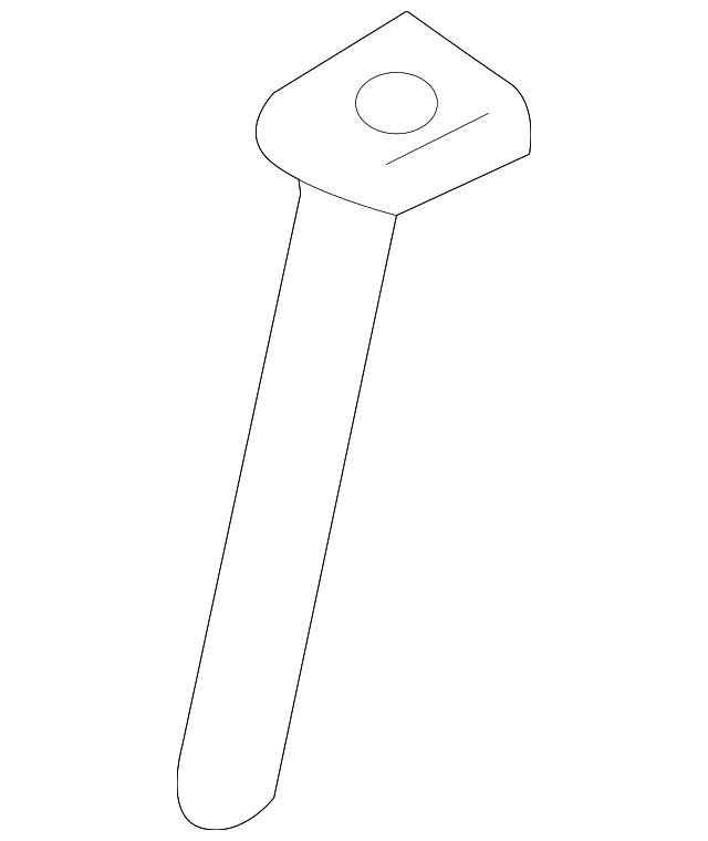 88391-2J000H9 Деталь HEADREST GUIDE, RIGHT