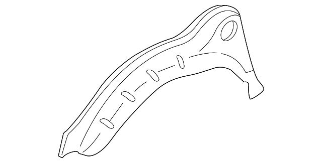 767130W030 Деталь OUTER WHEELHOUSE, LEFT