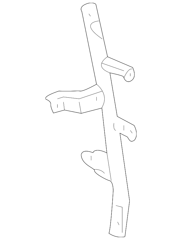 55306-06030 Деталь INSTRUMENT PANEL BRACE, LEFT