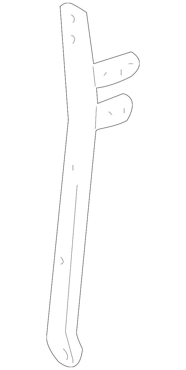 55307-06040 INSTRUMENT PANEL BRACE, RIGHT