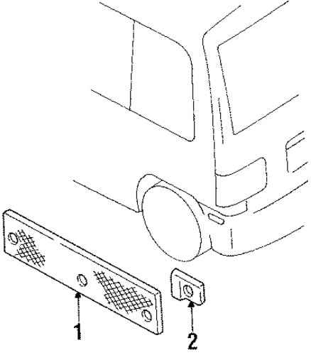 MPV SIDE REFLECTOR