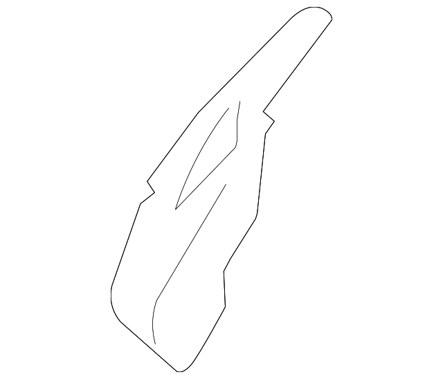 91423SC010 Деталь COWL SIDE PANEL, LEFT