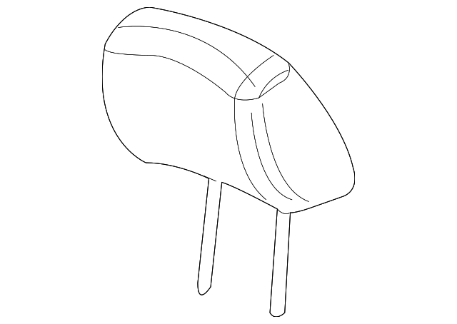 19178814 HEADREST, RIGHT