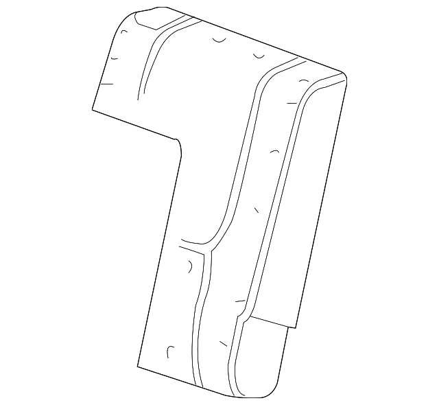 89041880 SEAT BACK PAD, RIGHT