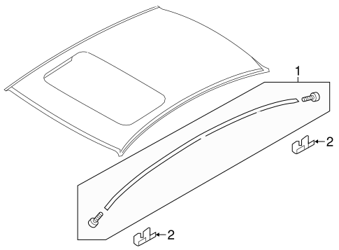 Legacy EXTERIOR TRIM - ROOF
