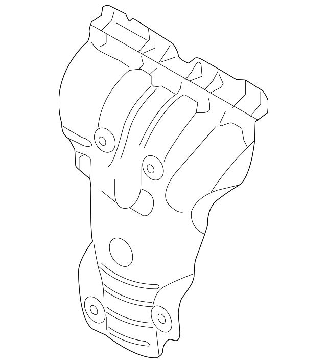 55583482 Деталь HEAT SHIELD