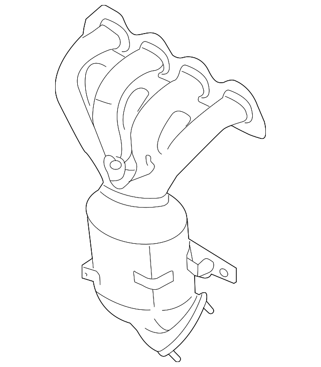96476195 Деталь EXHAUST MANIFOLD