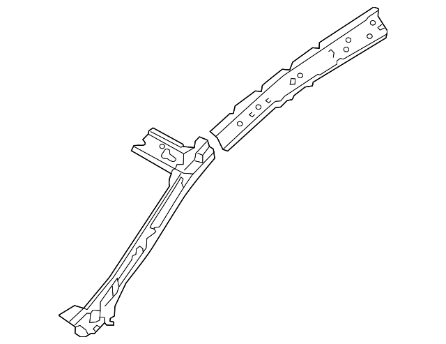 G6230-5HAMA Деталь INNER W/S PILLAR, RIGHT