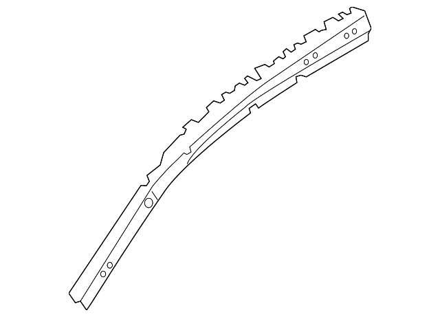 G6215-4BAMA Деталь WINDSHIELD PILLAR REINF, LEFT