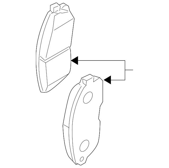 D1060-3TA0A BRAKE PADS