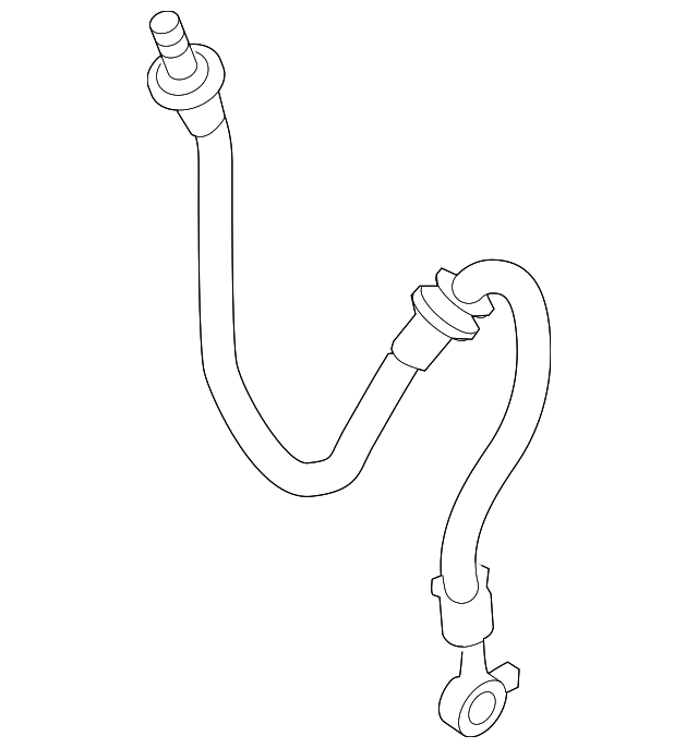 46210-3TA0B BRAKE HOSE, RIGHT