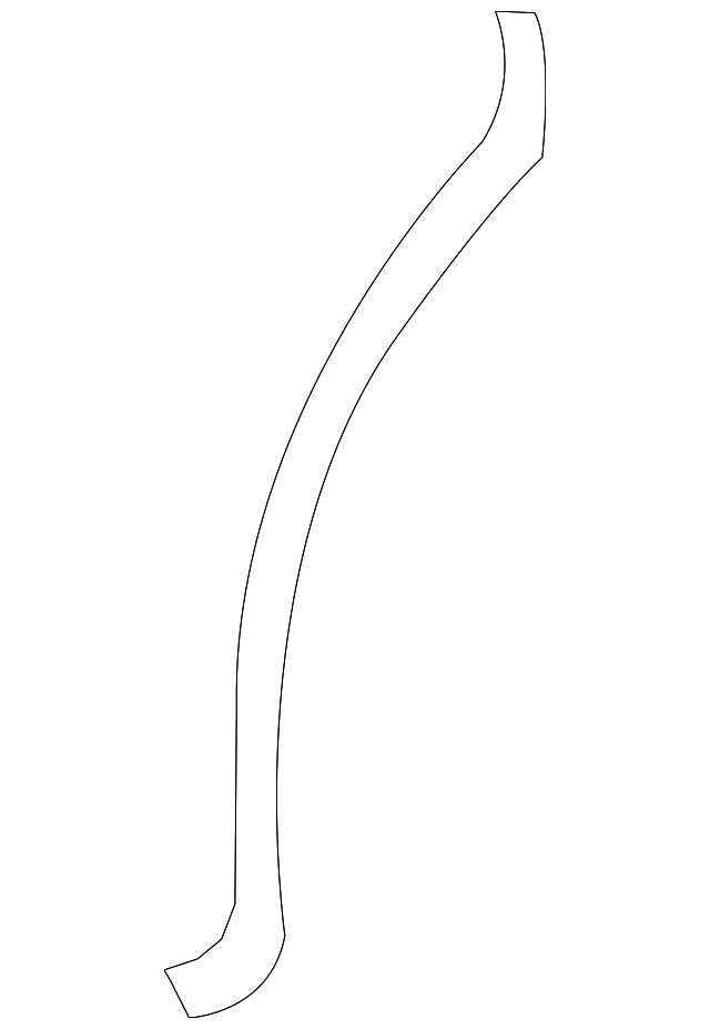 91176879 Деталь WHEEL FLARE RETAINER, LEFT
