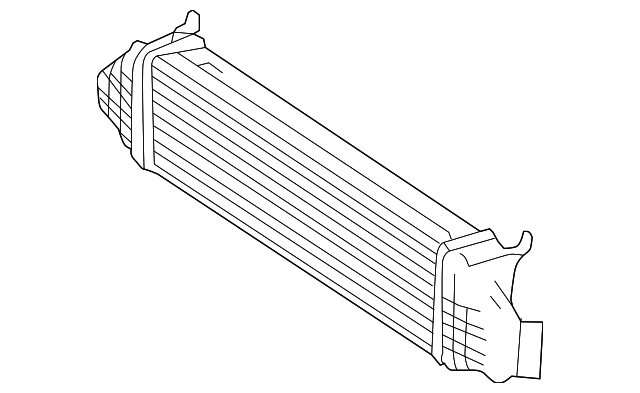 221-500-54-00 Деталь INTERCOOLER