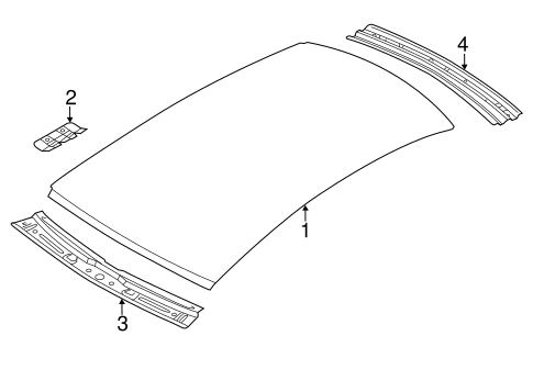 A4 Quattro ROOF & COMPONENTS