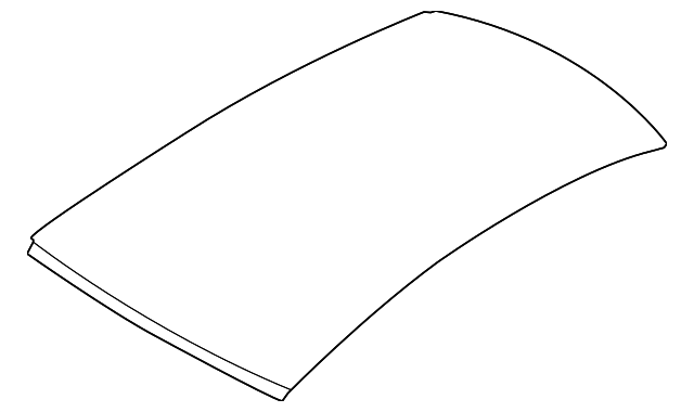 8K9-817-017 Деталь ROOF PANEL
