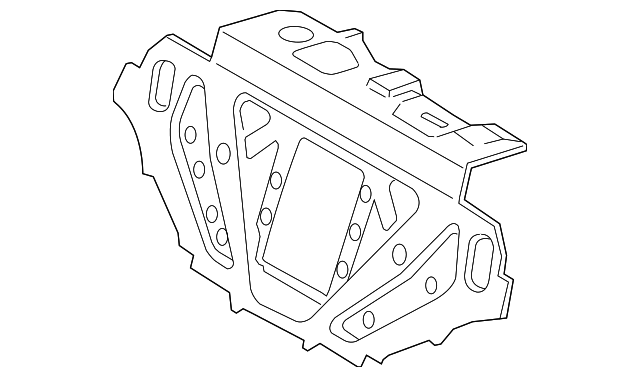 64206-53021 Деталь PARTITION PANEL
