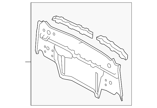 58307-53051 Деталь REAR BODY PANEL