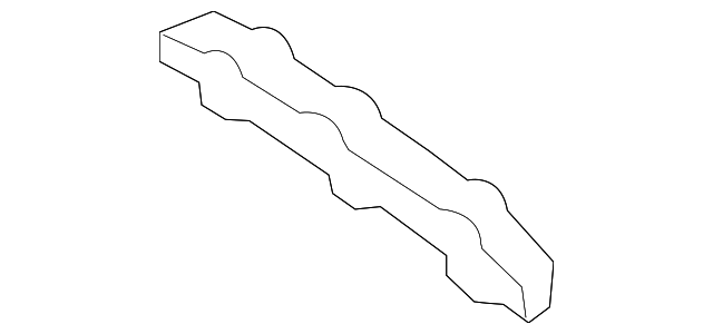 58386-53010 Деталь REAR BODY PANEL BRACKET, LEFT