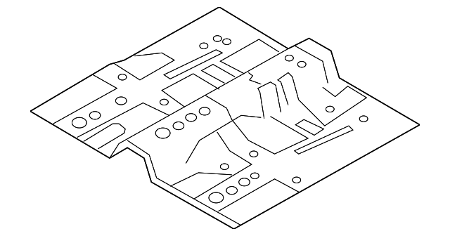 65111-0A000 Деталь FRONT FLOOR PAN