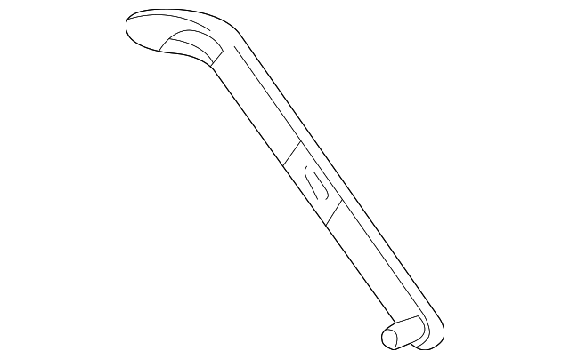 4805110 Деталь BUMPER COVER BRACE, RIGHT