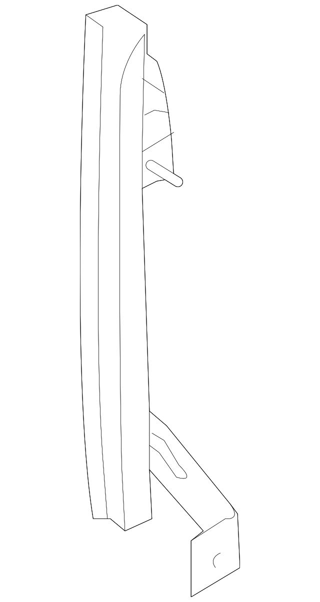 BB5Z-78222A01-A Деталь FRONT GUIDE, LEFT