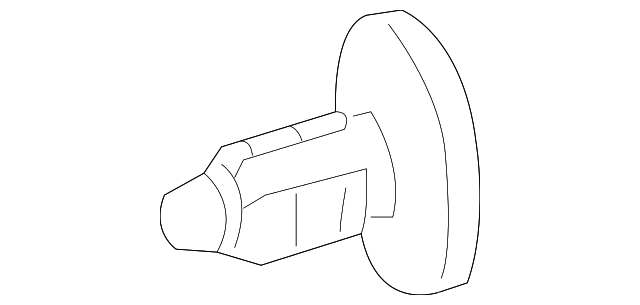81450-4D000 Деталь UPPER STRIKER, LEFT