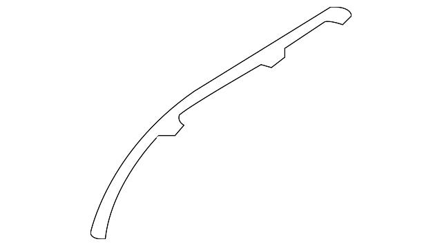 83901-4D000 Деталь LOWER RAIL, LEFT