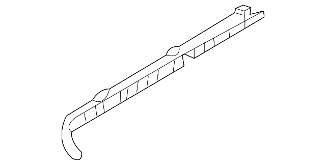 83910-4D000 Деталь CENTER RAIL, LEFT