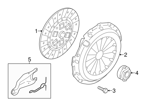 CX-5 TRANSAXLE PARTS