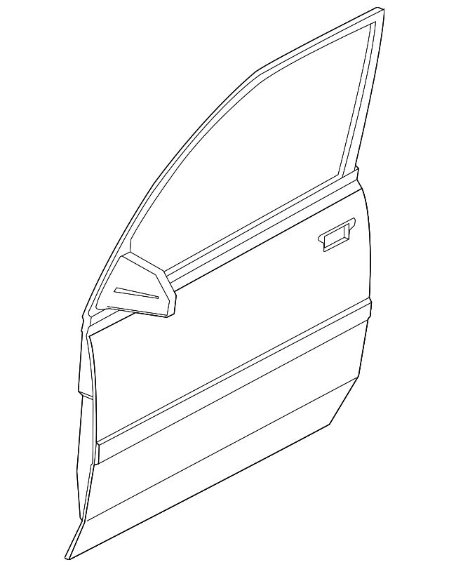 91174857 Деталь DOOR SHELL, RIGHT