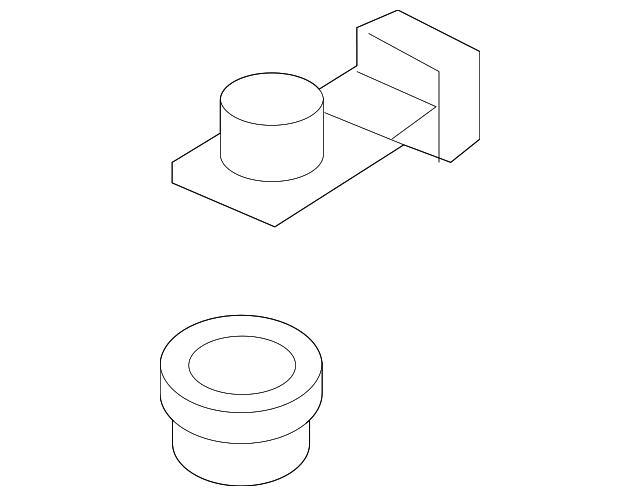 1781086Z00 Деталь UPPER BRACKET, RIGHT