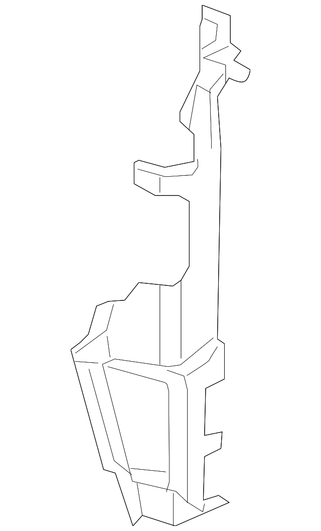 5G0-121-283-AE Деталь SIDE AIR BAFFLE, LEFT