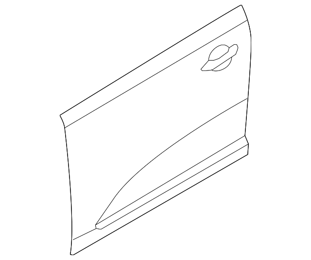 76121-3W000 Деталь OUTER PANEL, RIGHT