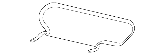 1UL84DX9AD Деталь SUNVISOR, RIGHT