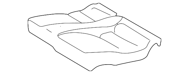 163-920-07-50 Деталь SEAT CUSHION, LEFT