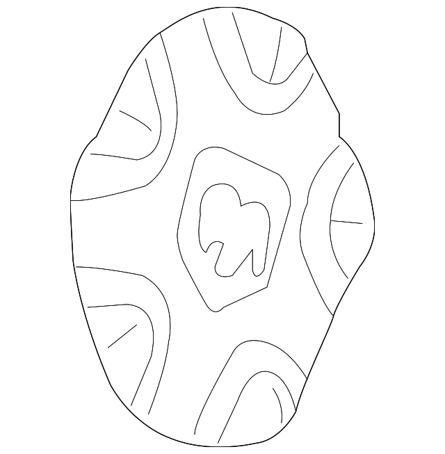 52013719AA Деталь CENTER CAP