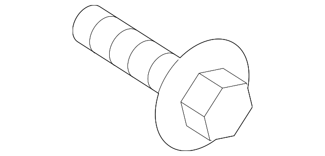 910105012033 Деталь STEP BUMPER BOLT