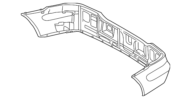 170-880-07-71 Деталь BUMPER COVER