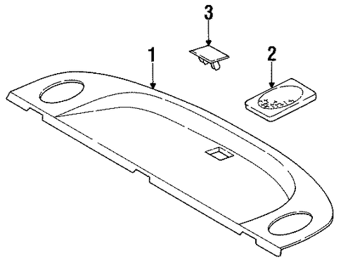 Monaco INTERIOR TRIM - REAR BODY