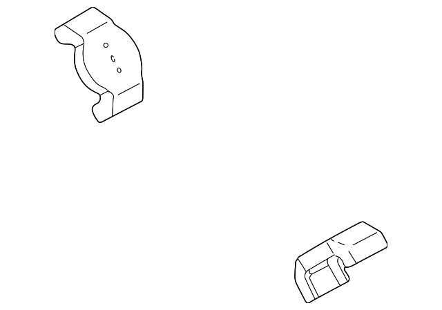 MR418339 Деталь STOPPER, LEFT
