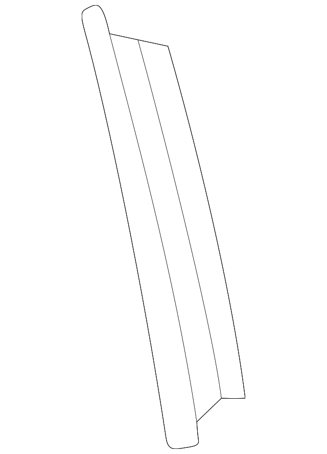 5013107AA VERTICAL SUPPORT, LEFT