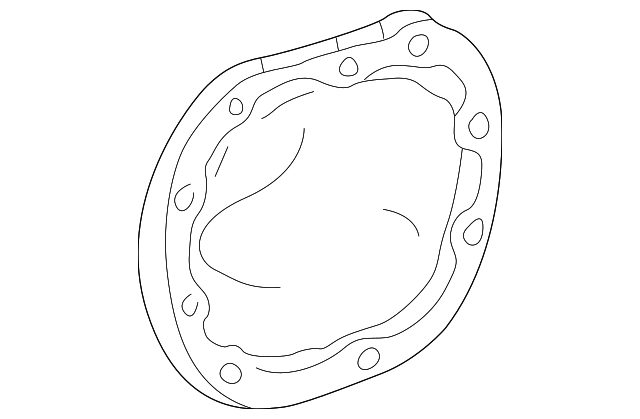 ZZM1-26-012 Деталь REAR COVER