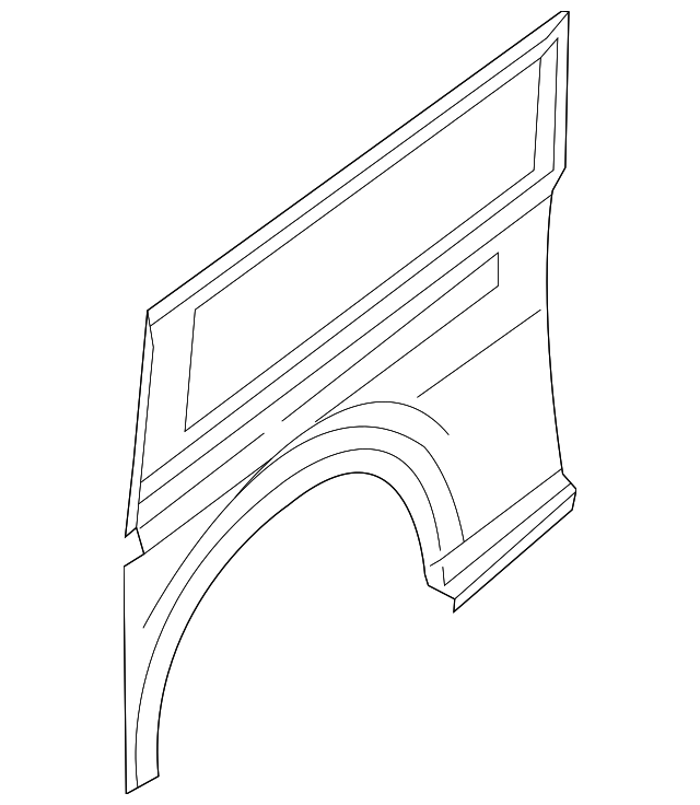 76036-1PA0A Деталь SIDE PANEL, RIGHT