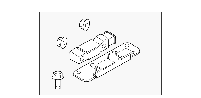 3893082Z51 Деталь SIDE IMPACT SENS, RIGHT