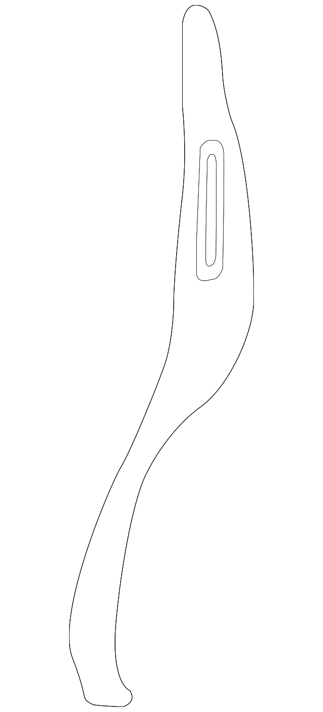 5103242AA Деталь SEAT BACK PAD, RIGHT