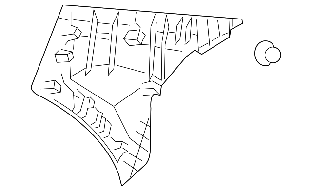 85850-2F300NM Деталь UPPER QTR TRIM, LEFT